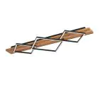 Eglo Luce da soffitto Boyal Legna Nero, Arrugginito 26W 3500lm - 830 Luce Calda - 