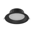 Noxion Downlight LED Hera Medio Incasso Nero 21W 2400lm - 827-840 CCT | 226mm - Ritaglio 200mm